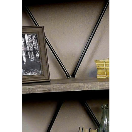 Sauder 419228 : Kệ Sách , Kệ Lưu Trữ + Sơn Tỉnh Điện - Ngang 75cm 